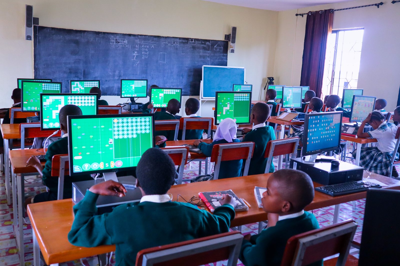 Modern computer laboratory