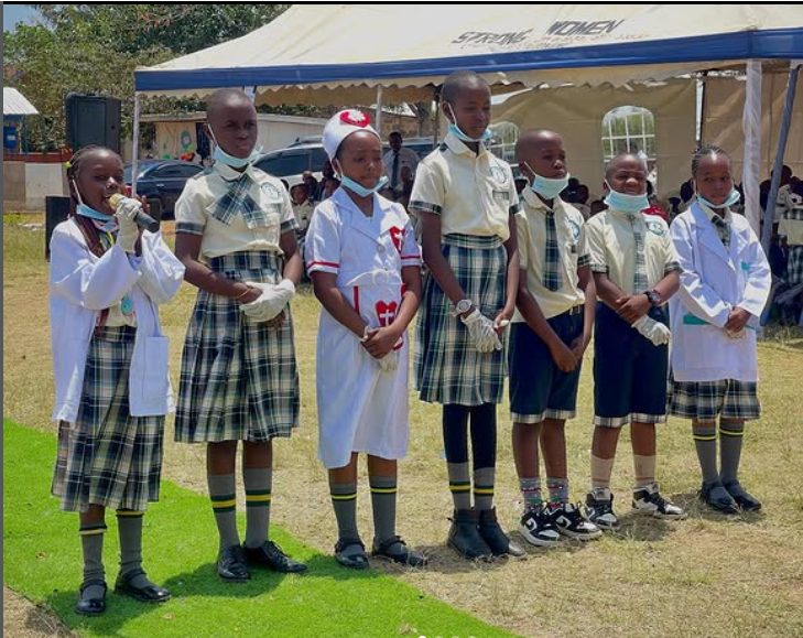 Winners Schools students in formal wear